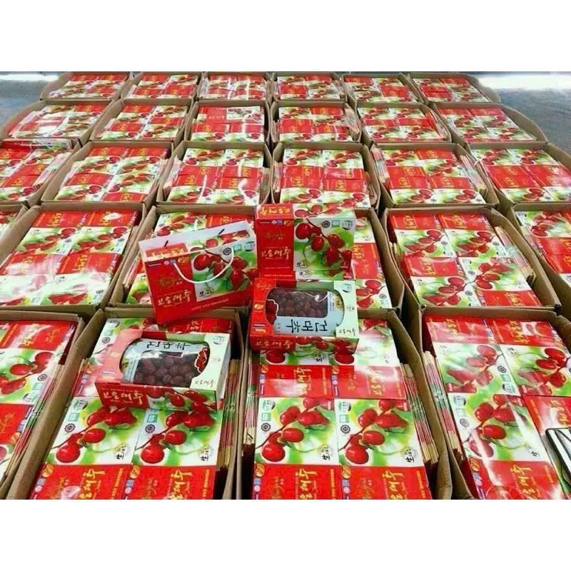 Táo Đỏ Hàn Quốc Hàng Vip, Có Hộp Và Túi Xách - Snack, Ăn Vặt Food 3