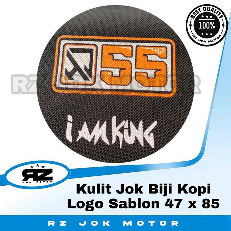 Kulit Jok Sarung Jok Motor Sablon Logo Kecil 1