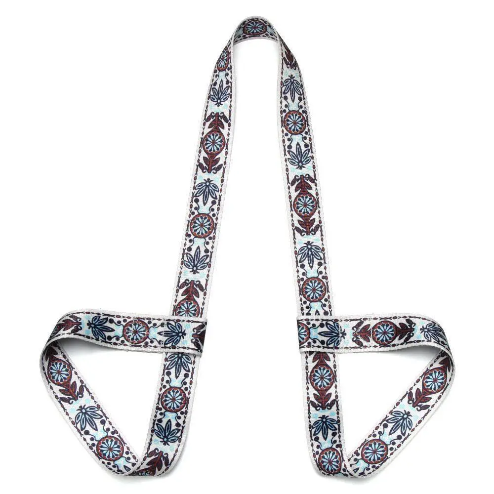 Adjustable Yoga Mat Carrier, Thick Strap Sling for Carry, Printed Durable Yoga Mat Carrier, Multi-purpose Strap Suitable for All Yoga Mats