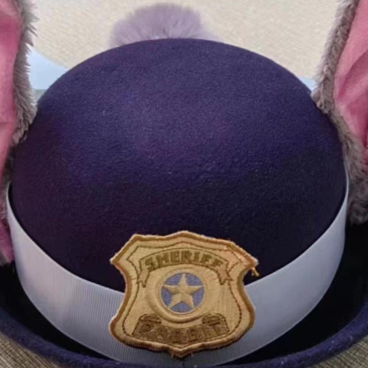 Officer Judy Hopps Hat - Zootopia Bunny Ears Police Cap for Kids