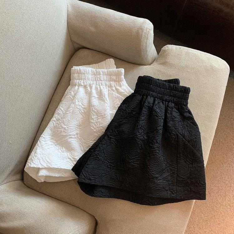 Product Introduction of Quần Thường Ngày Cho Nữ, Bộ Sưu Tập Mùa Xuân Và Mùa Thu, Thiết Kế Đẹp, Quần Đùi Xếp Ly Độc Đáo Quần Ống Rộng Cạp Cao Dáng Rộng Vừa Vặn, Mỏng, Thích Hợp Cho Mùa Hè 10