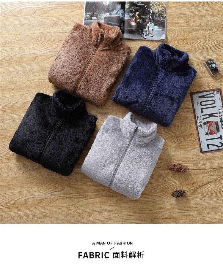 Product Introduction of Áo Khoác Lông Cừu Cực, Dành Cho Nam Giới, Mùa Thu Và Mùa Đông, Hàng Mới Về 2022, Cổ Chân Đế, Lông Cừu Hai Mặt, Áo Khoác Co Giãn Giữ Nhiệt, Dành Cho Nam Giới 2