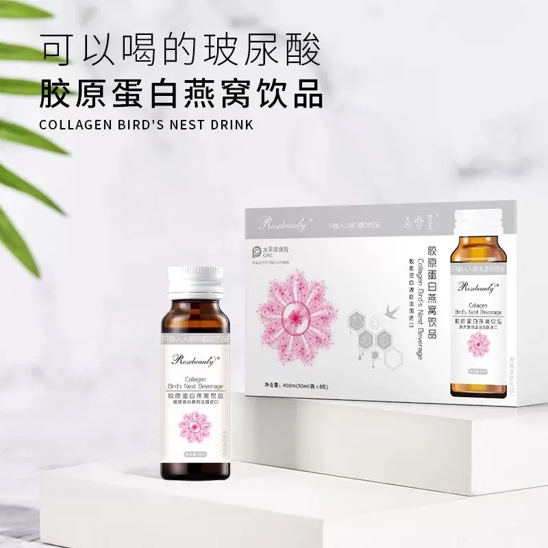 Nước trái cây collagen Rose beauty