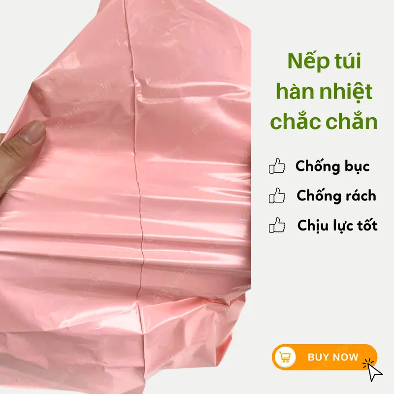 Túi Niêm Phong Màu Vàng Tươi Nhiều size, Chống Nước Tự Dính Siêu Dai Siêu Rẻ - Bao Bì Giá Xưởng 7