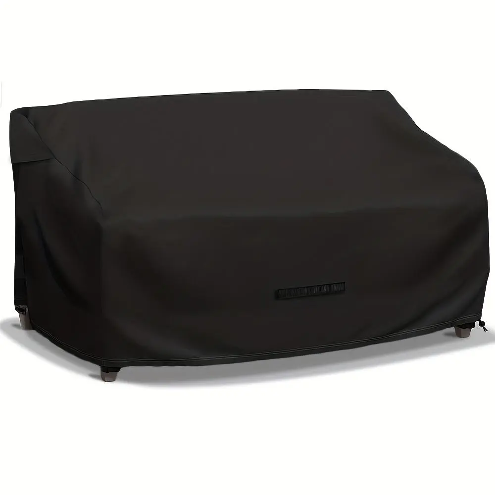 Solid Color Sofa Cover, 1 Count Waterproof Patio Sofa Protector, Outdoor Sofa Cover for Home Garden Yard