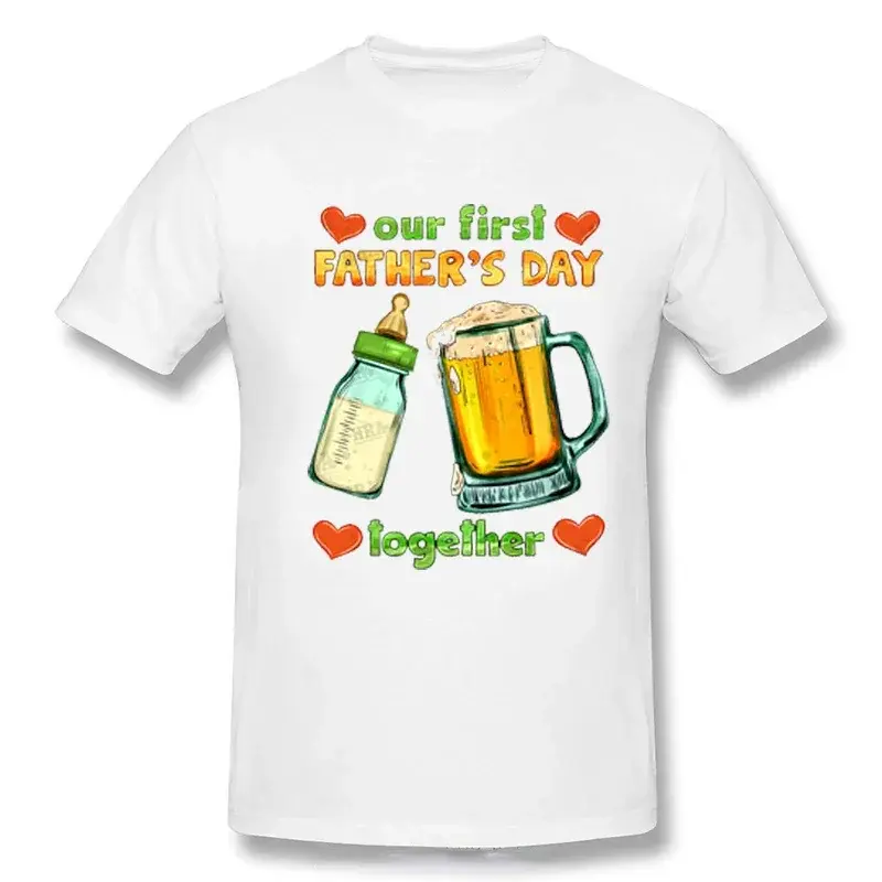 Best Dad In The World 100% Cotton T-shirt Father's Day Gift Fashion 3D Printed Street Trend Outdoor Tops Good Quality Casual T Shirt