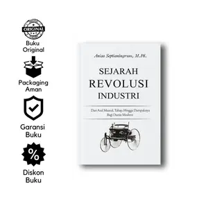 Buku Sejarah Revolusi Industri - Anak Hebat Indonesia