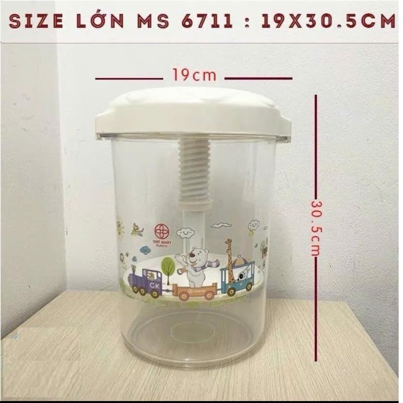 Hộp lọ làm Muối Dưa Cà dung tích 3L, 5L tiện lợi hàng Việt Nhật 3