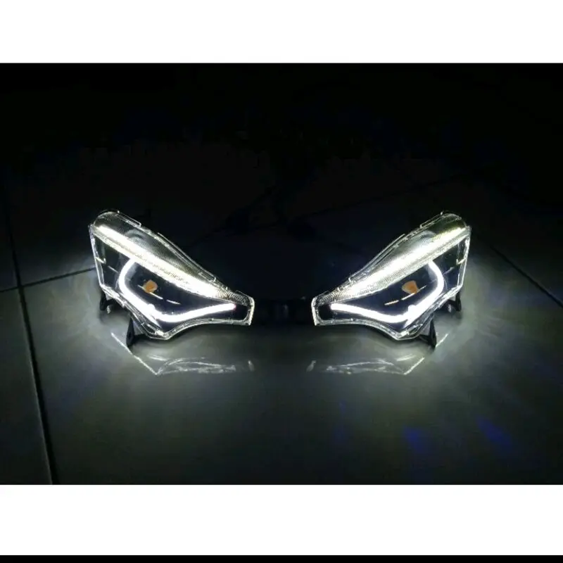 Sen Sein Depan Supra X 125 Batman Custom Alis Running Plus Mata Elang Lampu Foto 0