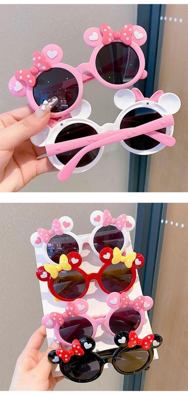 Product Introduction of Kính râm trẻ em, dành cho bé gái, phong cách hoạt hình Mickey, phân cực, có khả năng chống tia cực tím, kính che nắng Cô Gái Nhỏ dễ thương, 1438 miếng, bán chạy trong 3 ngày, năm 2025 kinh chong anh sang xanh cho treem kinh  chobe 6