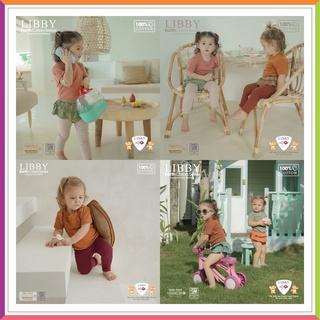 LIBBY LEGGING BABY EARTH COLOUR SERIES 0-1 TAHUN | LIBBY EASY TSHIRT | LILO SKIRT  Fashionbabies 5