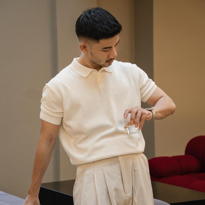LOHNT COTTON Collar Shirts - nhiều màu, dáng polo, chất cotton cao cấp không bai xù 3