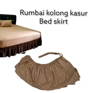 BEDSKIRT/RUMBAI KOLONG KASUR 200,180,160,120 Katun