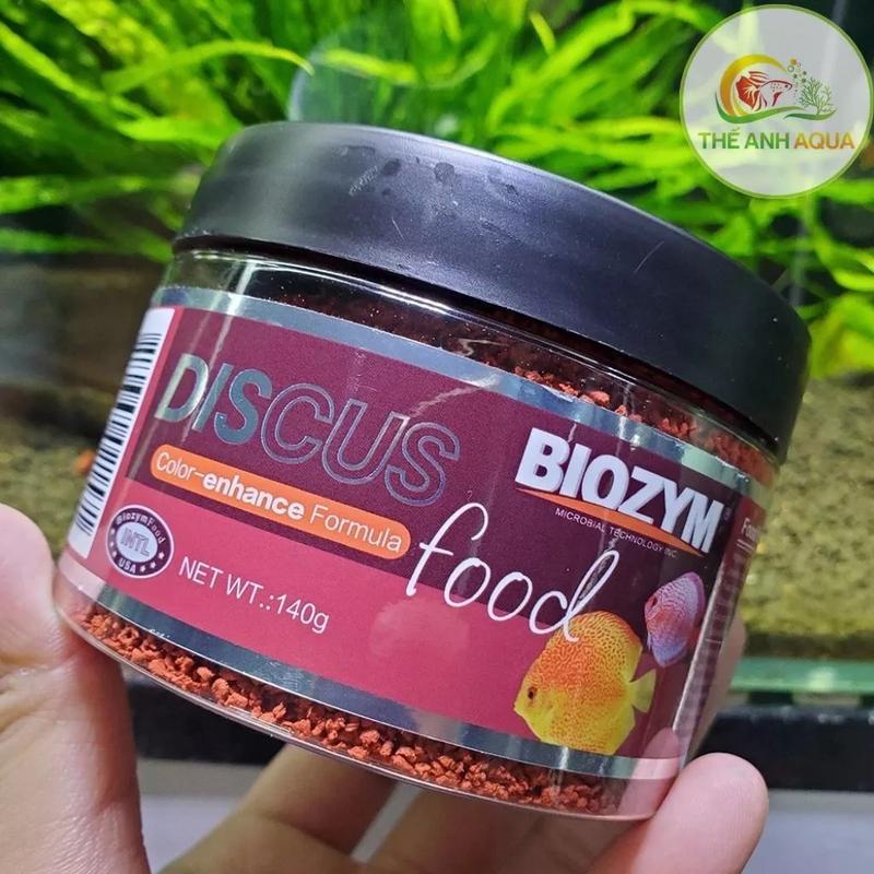 Thức ăn Biozym Discus (140g) kích màu cho cá cảnh cực tốt, không bị đục nước 5