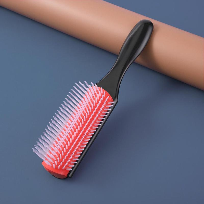 Detachable Design Hair Brush, Nine Row Comb Teeth Hair Comb, Massage Comb, Heatless Special Hair Styling & Haircare Comb for Women & Men Hair Care 7