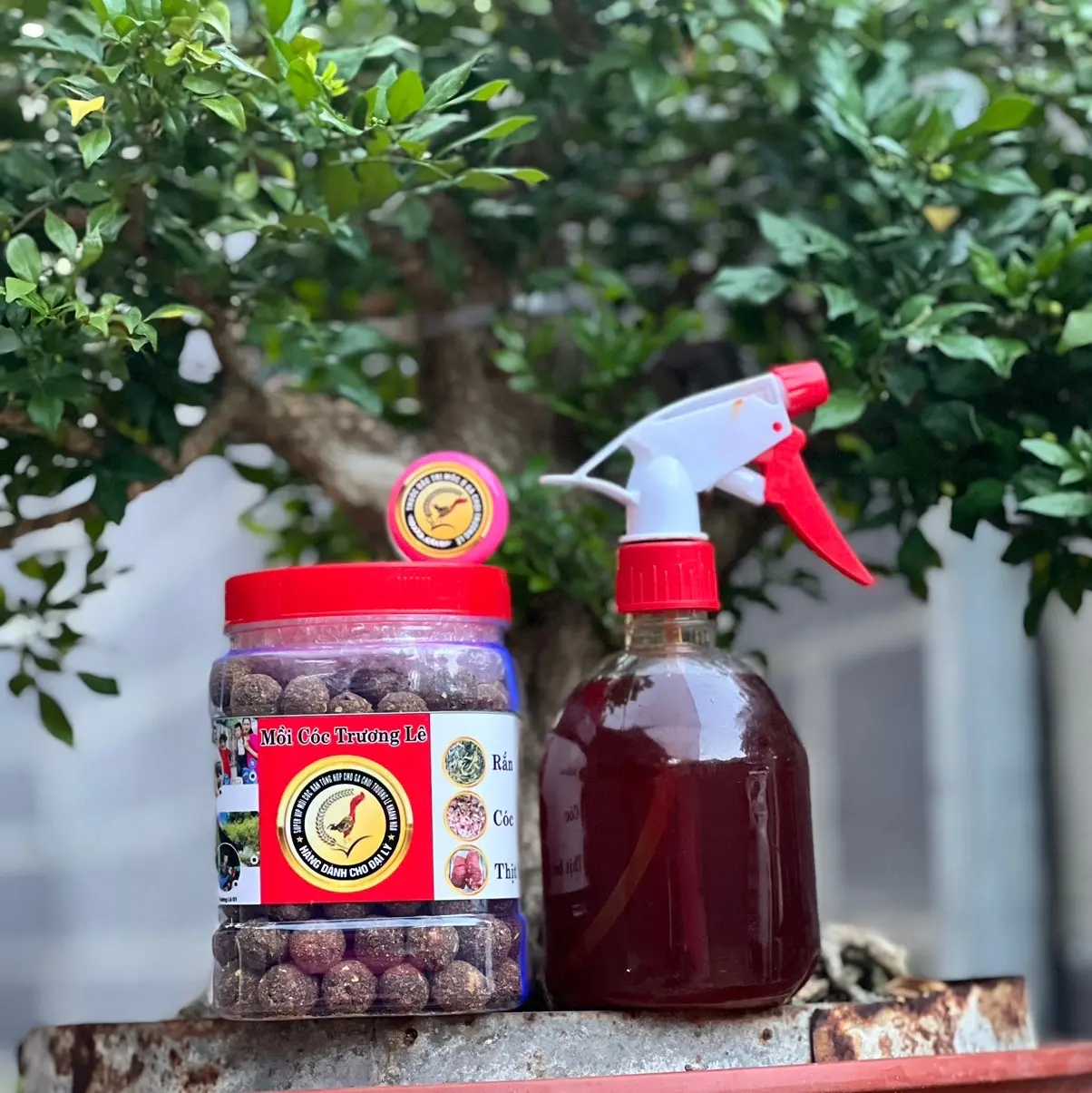 combo 1 mồi tổng hợp 1 om 1 mốc lác