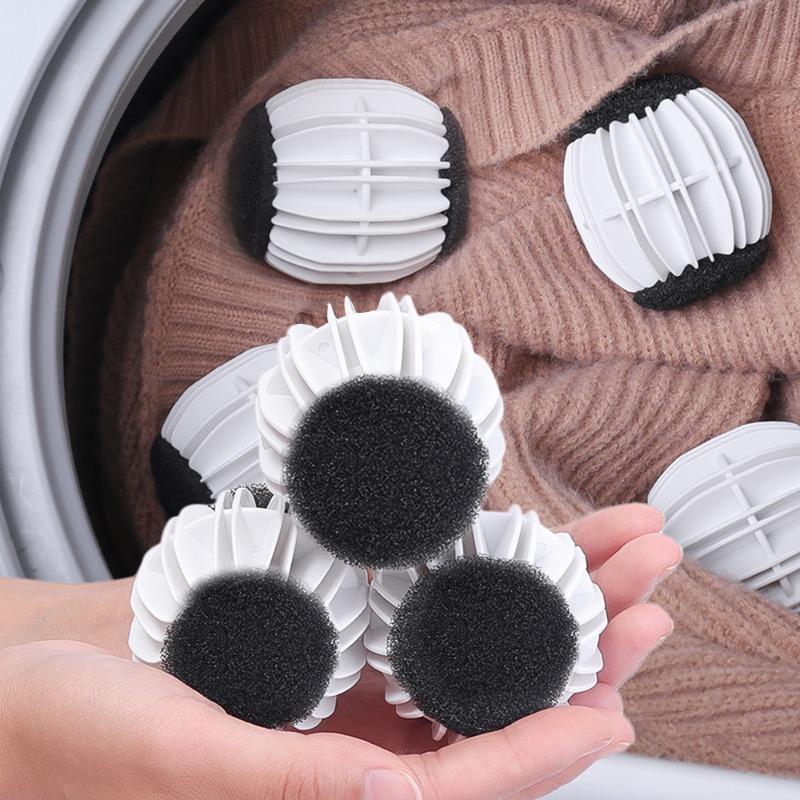 Product Introduction of Bóng Giặt Chống Nhăn, Có Thể Tái Sử Dụng, Bộ Lọc Làm Sạch Máy Giặt, Bóng Làm Sạch Cọ Rửa Ma Thuật, Có Sẵn Trong 1 / 2 / 4 Cái 22