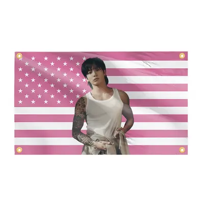 K-POP・アジア BTS MAGIC SHOP IMAGE FLAG JUNGKOOK BTS JUNG KOOK MAGIC SHOP IMAGE FLAG FAN MEETING Official