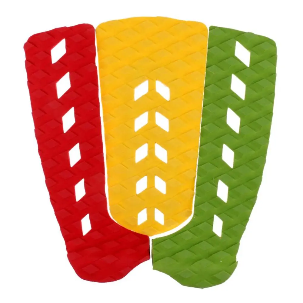 3 X Durable Surfboard Traction Pad Skimboard Tail Pad Stomp