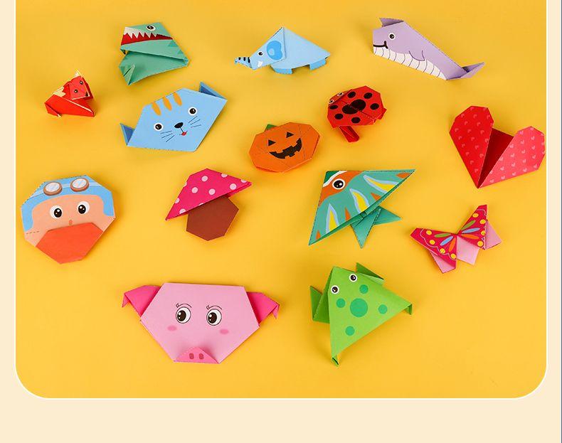 Product Introduction of Creative Origami Book 3D Paper Airplane Craft Kit For Kids Children Age 5-12 Educational STEM DIY Art Projects Step By Step Tutorials With Colorful Paper Sheets Indoor Rainy Day Activities Creative Fun Learning Toys 9