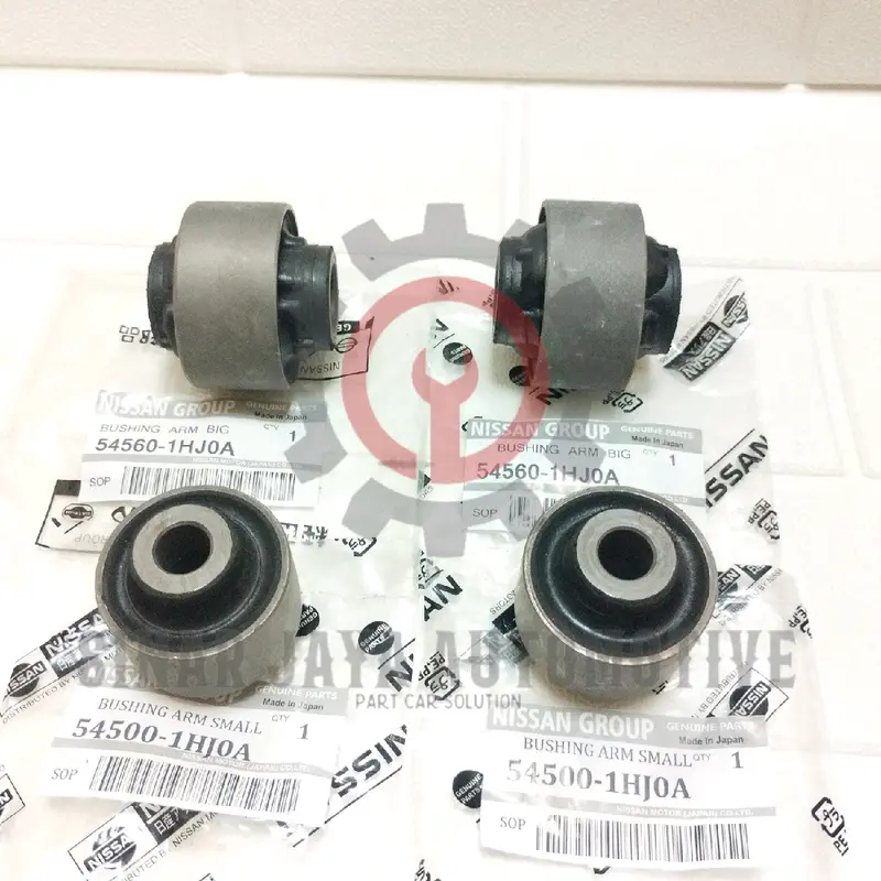 Bushing Lower Arm Sayap Depan Besar Kecil Nissan March Original 2 Set 4pcs 0
