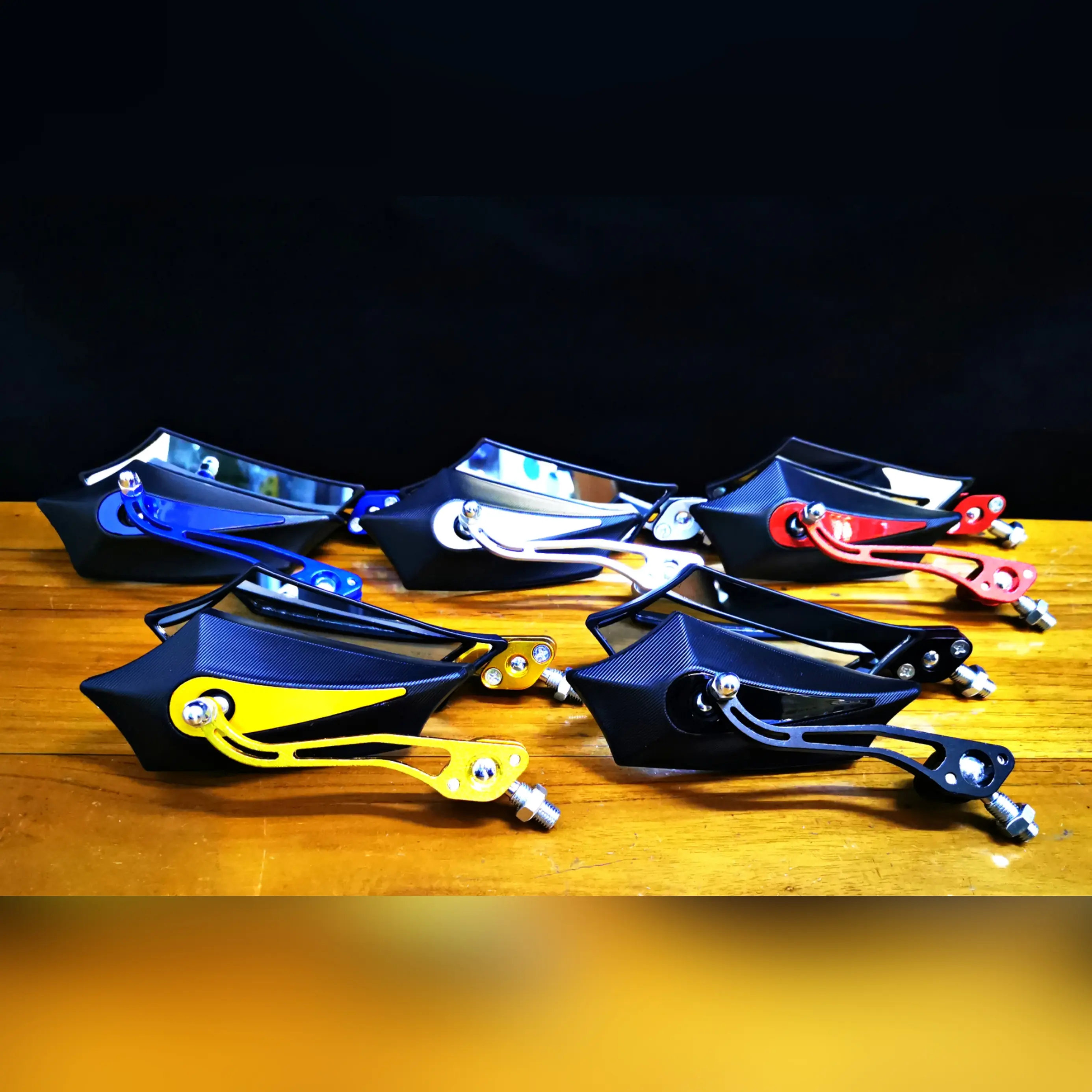 Spion model batman lipat cnc honda yamaha semua motor