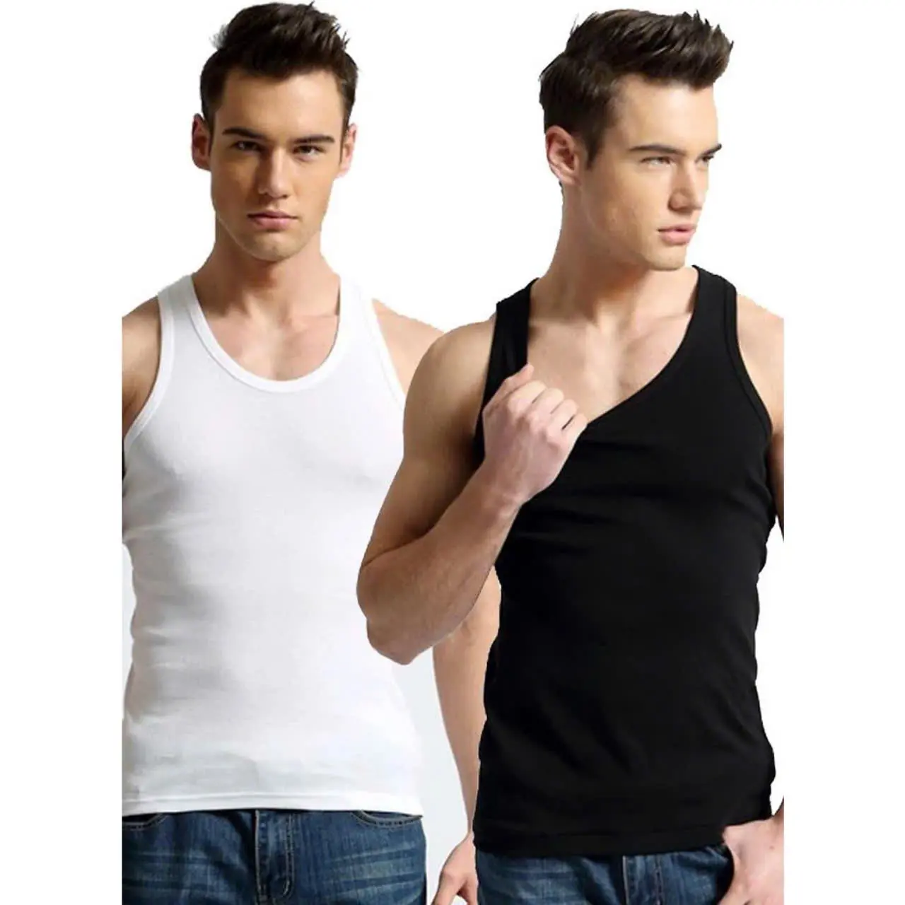 Áo Ba Lỗ Nam Cao Cấp ,Aó Thun 3 Lỗ Lót Trong Sơ Mi Màu Trắng Trơn Đơn Giản Dáng Classic Chất Cotton Mềm Mịn
