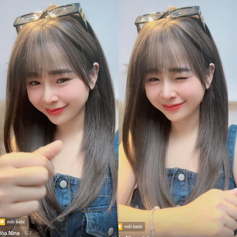 >>NEW << Tóc Giả Nguyên Đầu H81 Dệt Kim Layer 45CM Wig Kim Tuyến