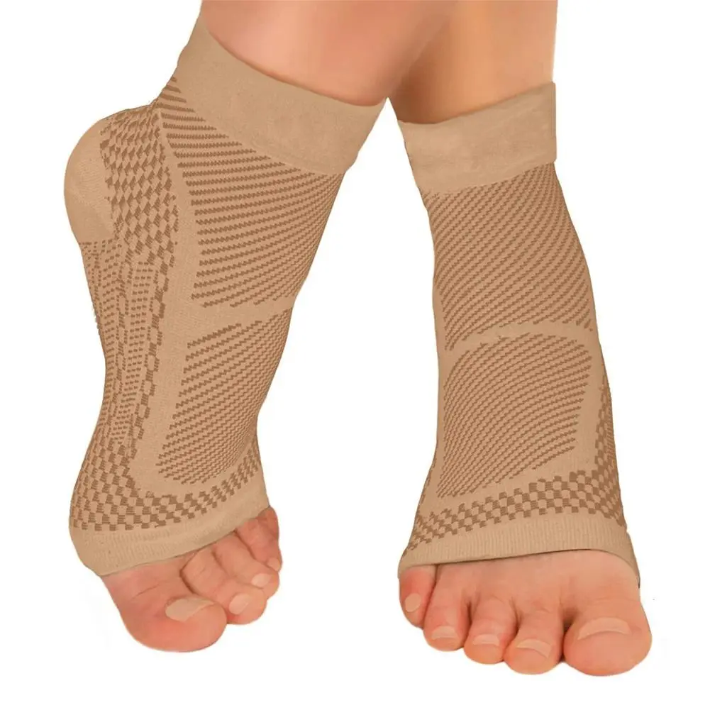 Vớ Thể Thao, 1 Đôi, Vớ Hỗ Trợ Mắt Cá Chân, Lòng Bàn Chân Tay Áo Nén, Vớ Hỗ Trợ Khớp Vòm