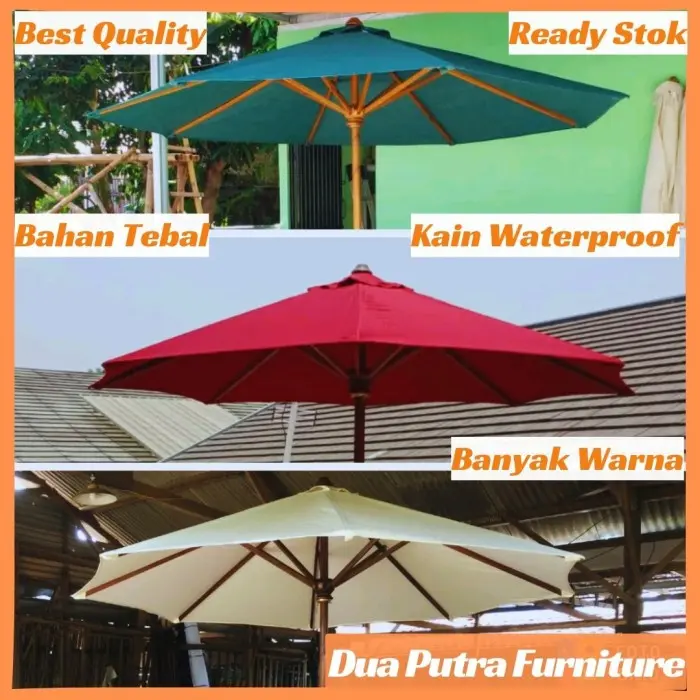 FLASH SALE kain tenda wateroof, kain payung taman, kain payung kafe, restoran 2