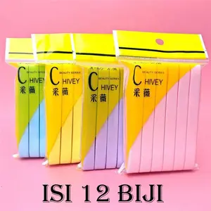 ( 1 LUSIN 12 BIJI ) SPONS KENTANG FACIAL / SPONGE FACIAL STICK / SPONS FACIAL PEMBERSIH MUKA