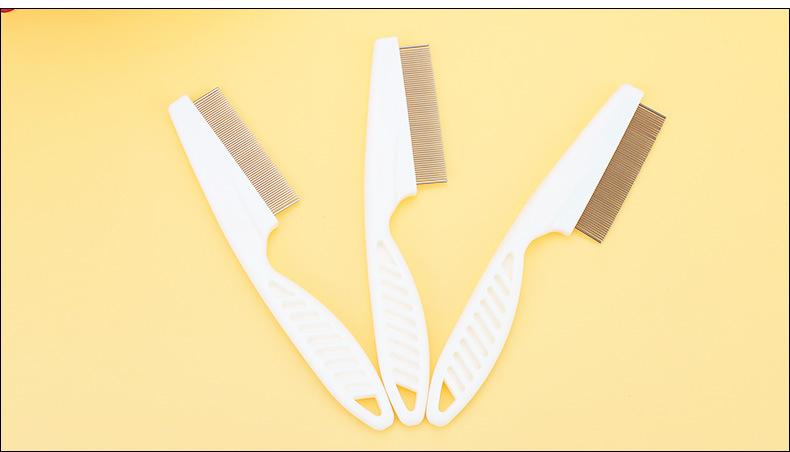Product Introduction of Cat Dog Comb Knot Opening Float Hair Cleaning Artifact Pet Self-Cleaning Comb Comb Long Hair Massage Knot Hair Removal Special 11