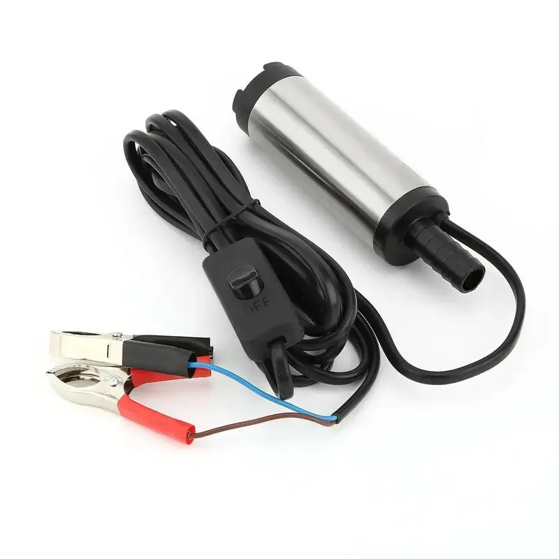 Electric Fuel Transfer Pump, 12V Electric Fuel Transfer Pump, Car Fuel Transfer Pump, Suitable for Diesel Pump, Automotive & Motorcycle Repair Tool, Heavy Duty, Parts 3