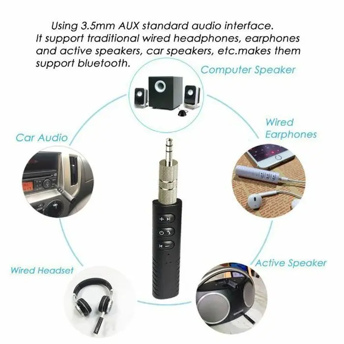 Audio Jack Music Bluetooth Receiver 1
