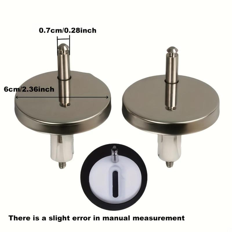 Product Introduction of Universal Toilet Seat Hinge Kit, Easy Release Expandable Screws, Durable Top Mount Plastic Stabilizers, No Electricity Needed, Secure Installation 1