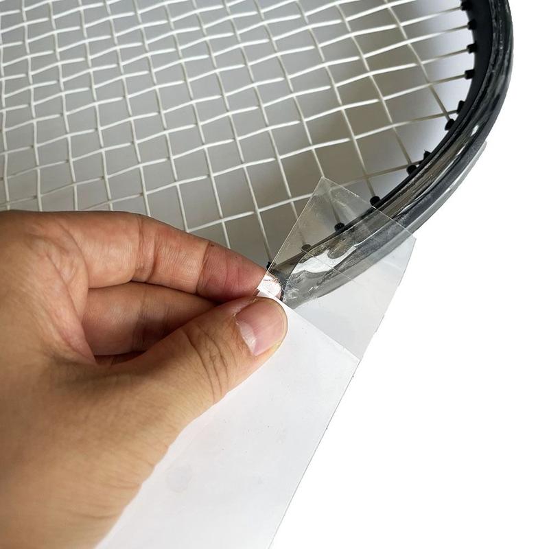 Product Introduction of 5M*3.5CM Transparent Anti-collision Tennis Racket Head Sticker Reduce Impact And Friction Paddle Protection Tape Scratch Prevention 13