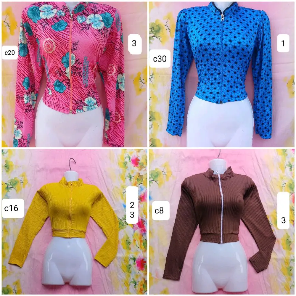 Áo khoác lững tay 1  lớp có  túi.  Nữ Women