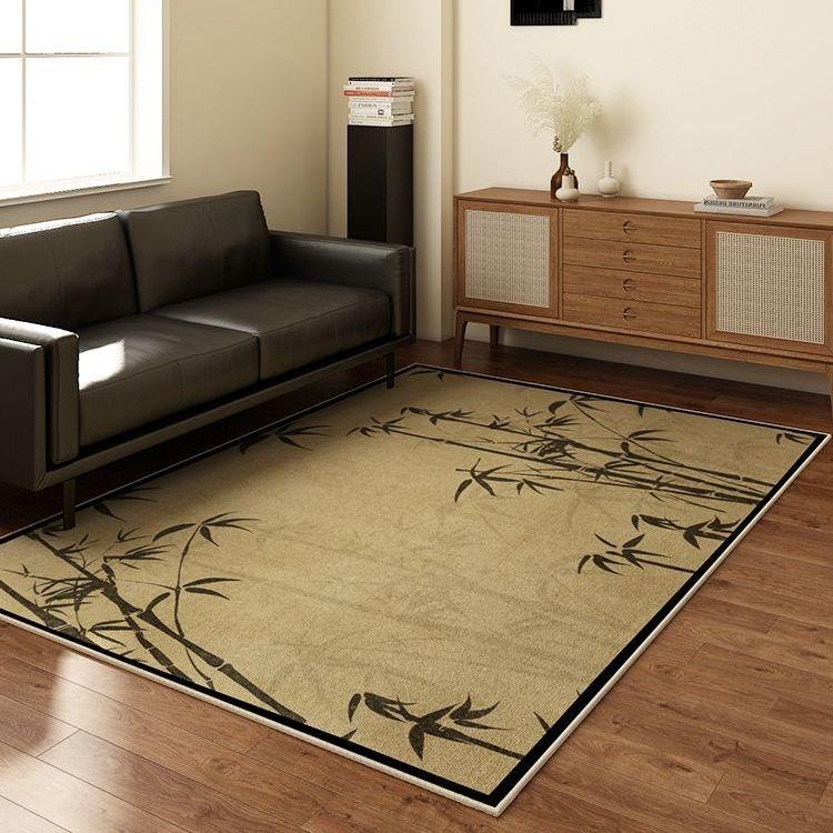 Thảm Xanh Lá Cây, Phong Cách Trung Quốc Mới, Thích Hợp Cho Phòng Khách, Bàn Sofa Và Bàn, Thảm Đầu Giường Phòng Ngủ Gia Đình, Chăn Học Tập, Thảm Treo Tường Diện Tích Lớn, Bộ Sưu Tập 1583 Người 5