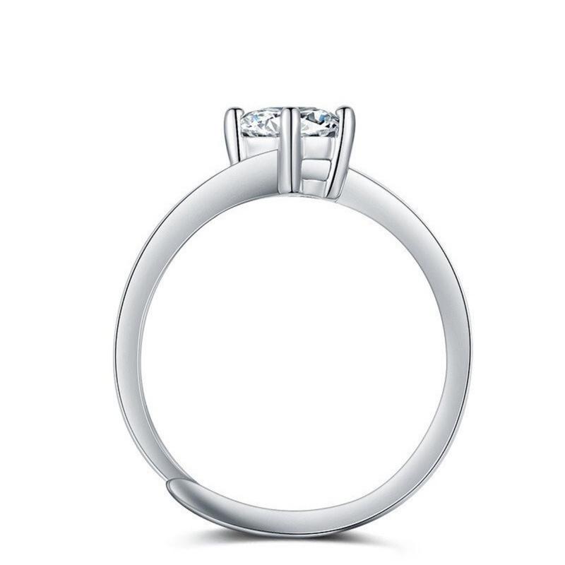 Product Introduction of Nhẫn Moissanite, Phong Cách Cổ Điển, 1 Karat, Bạc S925, Dành Cho Nữ, Có Giấy Chứng Nhận Gra 22