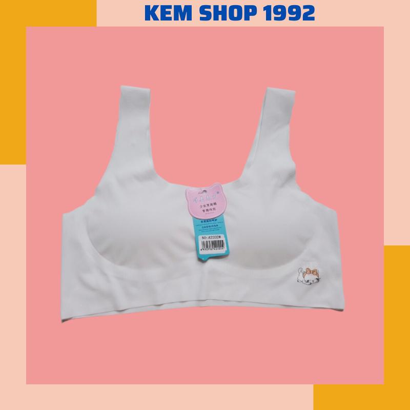 Bra/ Áo ᵰgực trẻ em, áo lót học sinh có đệm mút dành cho bé từ 25-45kg