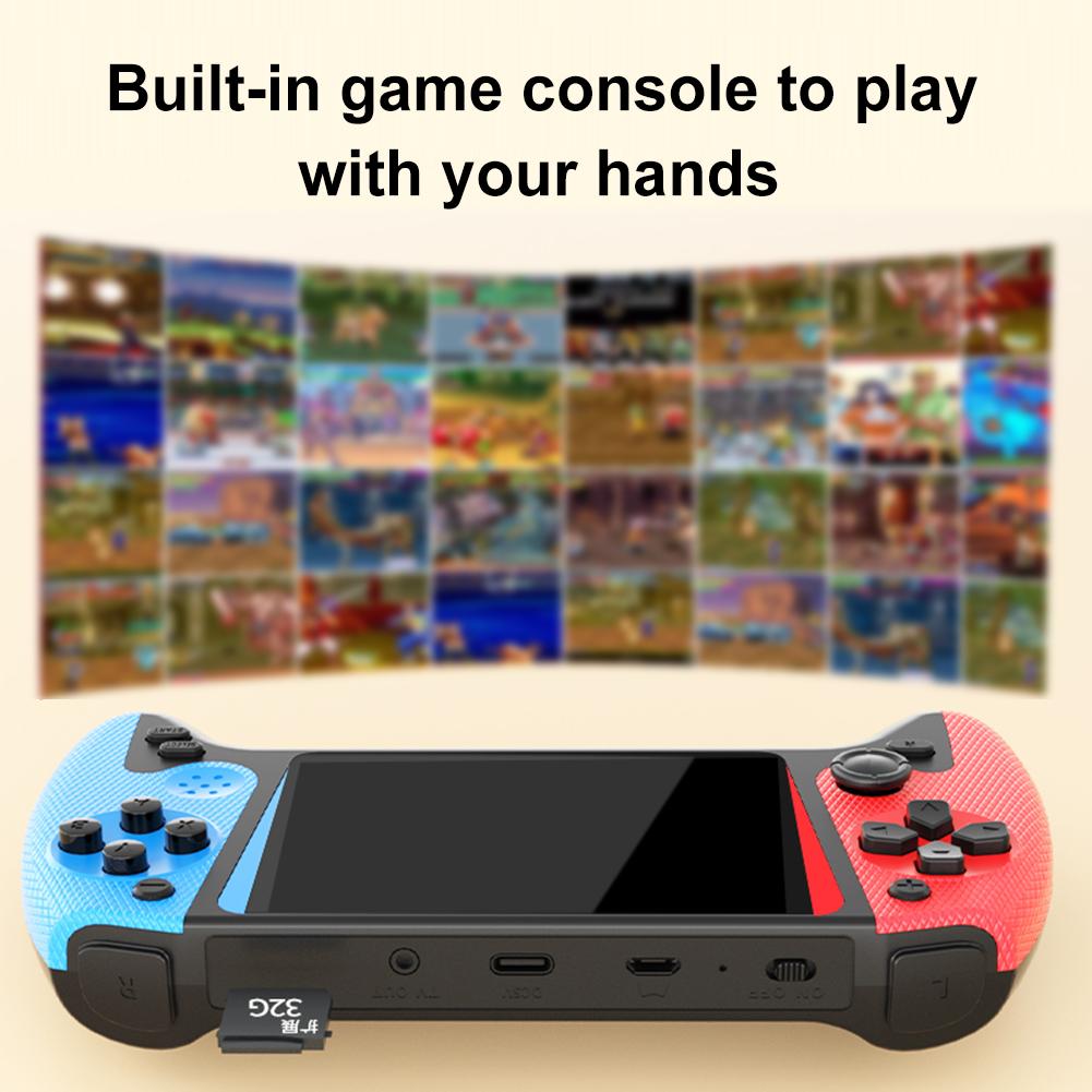Retro Handheld Game Console 3.5inch LCD Screen Built-in 500 Games Gaming Console 1200mAh Nostalgic Game Console for Kids Adults - Image 4