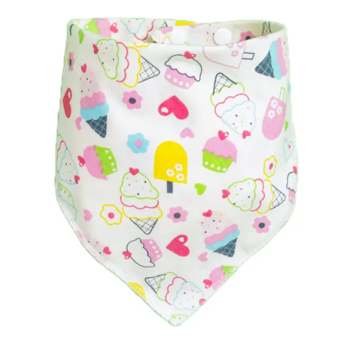 SEGITIGA SLABBER Anak Tatak Selampe Penahan Iler Liur Koboy Celemek Sarung Tangan Murah COD / Tatakan Iler Celemek Air Liur Susu Makan Koboy / Sleber Bayi Bib Segitiga MPASI Slaber Anak / Baby Bib / Slabber Segitiga Bayi / Celemek Makan Bayi 4