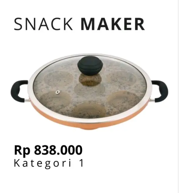 Snack maker signora lubang 8 cm / snack maker orange / cet akan kue lumpur apem terang bulan mini kue terangbulan Marble 0