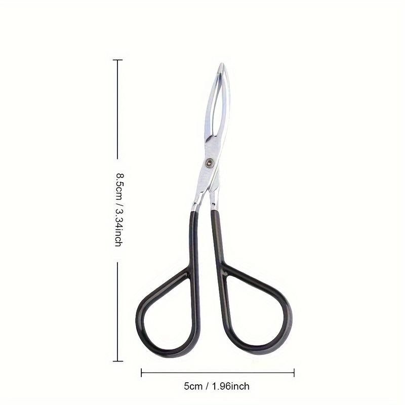 Kẹp Nhíp Lông Mày Có Tay Cầm Kéo, Unisex, Dụng Cụ Bóc Tóc, Dành Cho Nam Và Nữ, Dễ Cầm Nắm, Thích Hợp Cho Râu Và Ria Mép, Không Có Mùi Thơm, Dụng Cụ Cạo Râu Và Tẩy Lông Cá Nhân 7