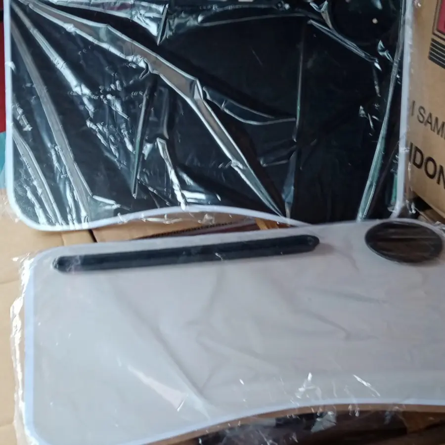 Meja Belajar Lipat Portabel / Meja Belajar Anak Slot HP dan Gelas Furniture