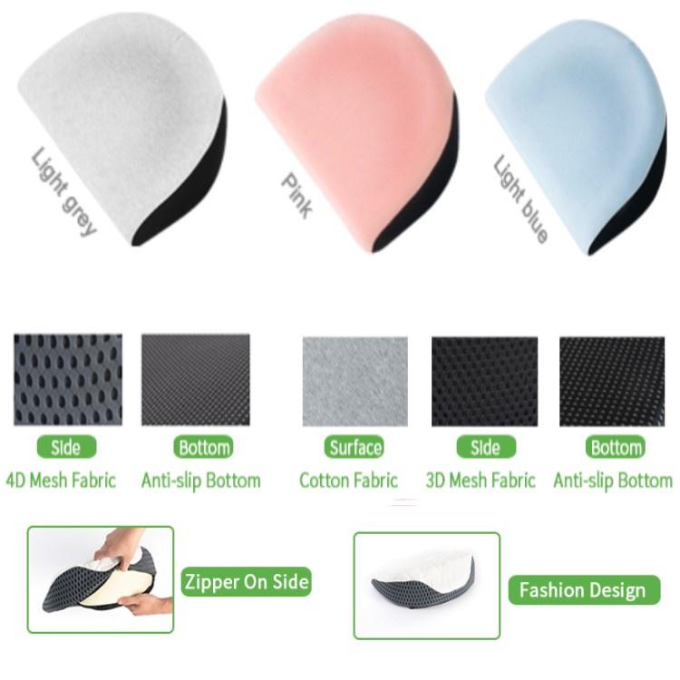 Bantal Ibu Hamil Premium Memory Foam | Maternity Pregnant Pillow Empuk Katun 4