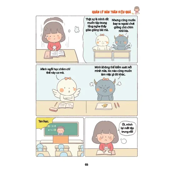 Sách- Tâm Lý Học Dành Cho Học Sinh Tiểu Học-Quản Lý Bản Thân Hiệu Quả- Rèn Kỹ Năng Làm Chủ Bản Thân 6
