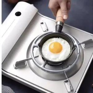 Vibos Alas Tatakan kompor panci mini anti jatuh anti selip bahan stainless universal rak kaki panci susu