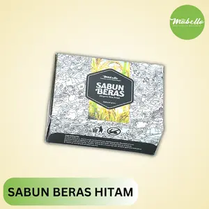 Sabun Bedda Lotong Mabello Sabun Beras Hitam Pemutih Badan Dan Wajah Mencerahkan Menghilangkan Jerawat Komedo Flek Hitam M1