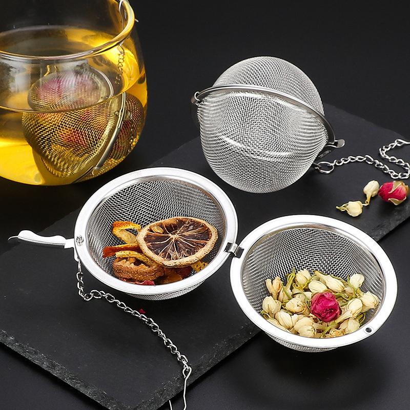 Stainless Tea Infuser Sphere Locking Spice Tea Ball Strainer - TikTok ...